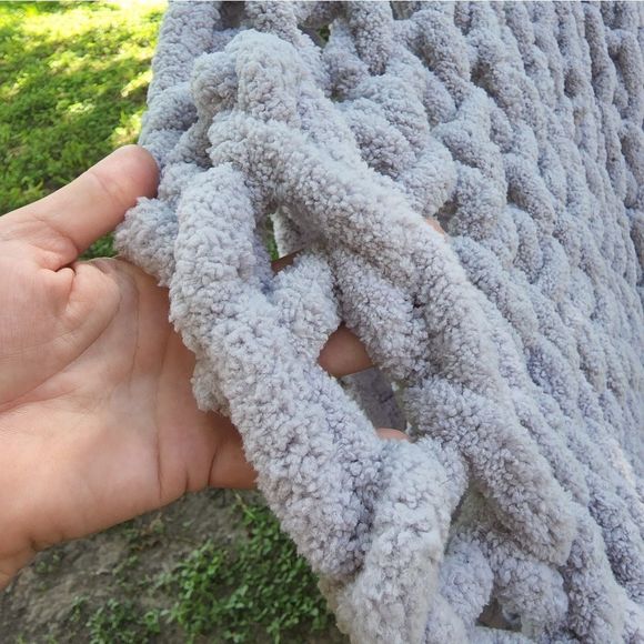 New! 70x80 Crochet Blanket  - Picture 4 of 4